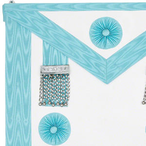 Tabliers en silicone maçonnique Regalia à prix réduit vente en gros-haute qualité logo brodé personnalisé 3D strass décoré sur mesure - Product Image 4