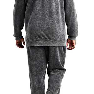 ชุดวอร์มสำหรับทุกเพศสำหรับฤดูหนาวผ้าฟลีซผ้าฝ้าย100% ออกแบบโลโก้ได้ตามที่ต้องการ - Product Image 6