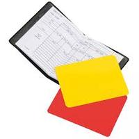Équipement d'entraînement de football en gros : Carte rouge, carte jaune, carnet de notes pour arbitre de football, personnalisable et de haute qualité