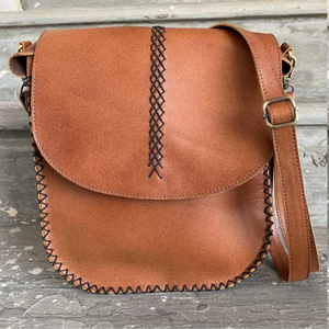 Handmade Bohemian Vintage Genuine <b>Leather</b> High Quality Waterproof <b>Laptop</b> Messenger <b>Bag</b> Adjustable Strap Unisex Office Travel <b>Bag</b> - Product Image 3