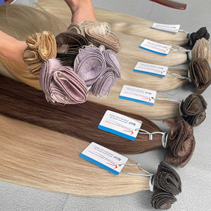 Extensiones de Cabello Humano Vietnamita, Extensiones de Cabello Humano con Trama Cosida a Mano, Paquetes de Cabello Humano para Tejer - Product Image 6