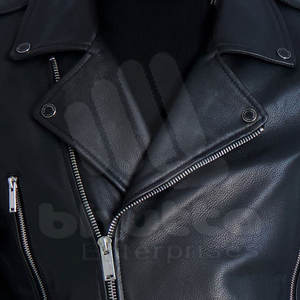 Vestes en cuir personnalisées de couleur hivernale à col montant, mode personnalisée, nouvelle arrivée, haute qualité, imperméables et respirantes pour hommes - Product Image 4