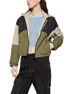 New <b>Women</b> <b>Windbreaker</b> Waterproof <b>Jacket</b> Polyester <b>Windbreaker</b> Best Quality Custom Logo Breathable Canvas Fabric <b>Jacket</b> For <b>Women</b> - Product Image 4