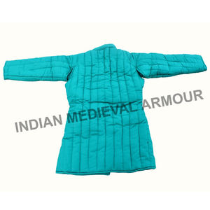 Vêtements de guerre médiévaux à motif uni européen faits à la main Pièces cousues en coton Gambesons pour l'artisanat du textile et du tissu - Product Image 2