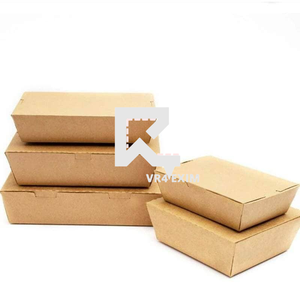 Thermally-Insulated and Heated Paper Food Box for Hot Food Delivery