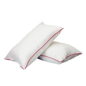 ที่ขายดีที่สุด OEM หรูหรา5ดาวโรงแรมหมอนนอนกับท่อสีแดงที่เต็มไปด้วย1000กรัมพรีเมี่ยมที่มีคุณภาพเส้นใยโพลีเอสเตอร์บรรจุ - Product Image 1