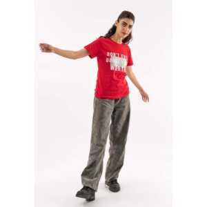 T-shirt rouge pour femme - Product Image 1
