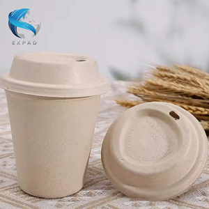 Gobelets à bagasse compostables pour mode de vie sans plastique - Product Image 3