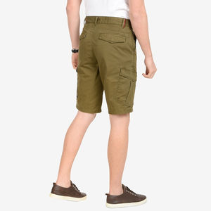 Short cargo professionnel grande taille pour hommes Short de sport respirant avec motif solide Service de vente en gros OEM - Product Image 2