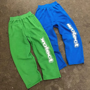 ชุดวอร์มกางเกงวอร์มผ้าฝ้ายมีฮู้ดพิมพ์ลาย - Product Image 2