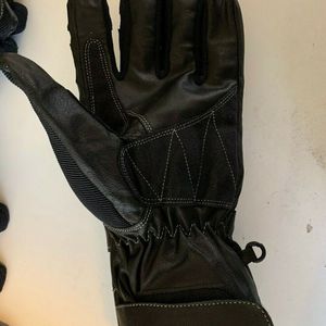 Gants en cuir de qualité supérieure Gants en cuir de moto Gants de moto de course en cuir de vachette - Product Image 2