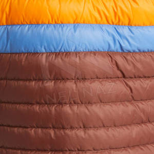 Custom Logo Men's Puffer Jacket Stand Collar High Street Style Custom Made Winter Jacket 100% <b>Polyester</b> <b>Filling</b> Regular Sleeves - Product Image 6