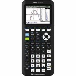 เครื่องคิดเลขวิทยาศาสตร์ Texas Instrument TI-84 PLUS CE รุ่นใหม่ขายดีที่สุด พร้อมฟังก์ชันกราฟ แบตเตอรี่ในตัว ตัวเครื่องพลาสติก และฟังก์ชันปฏิทิน - Product Image 2