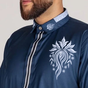 Mejor Proveedor de Thobes de Alta Calidad en Color Sólido, Producto de Alta Demanda, Última Colección de Thobes para Celebraciones y Eventos para Hombres - Product Image 6