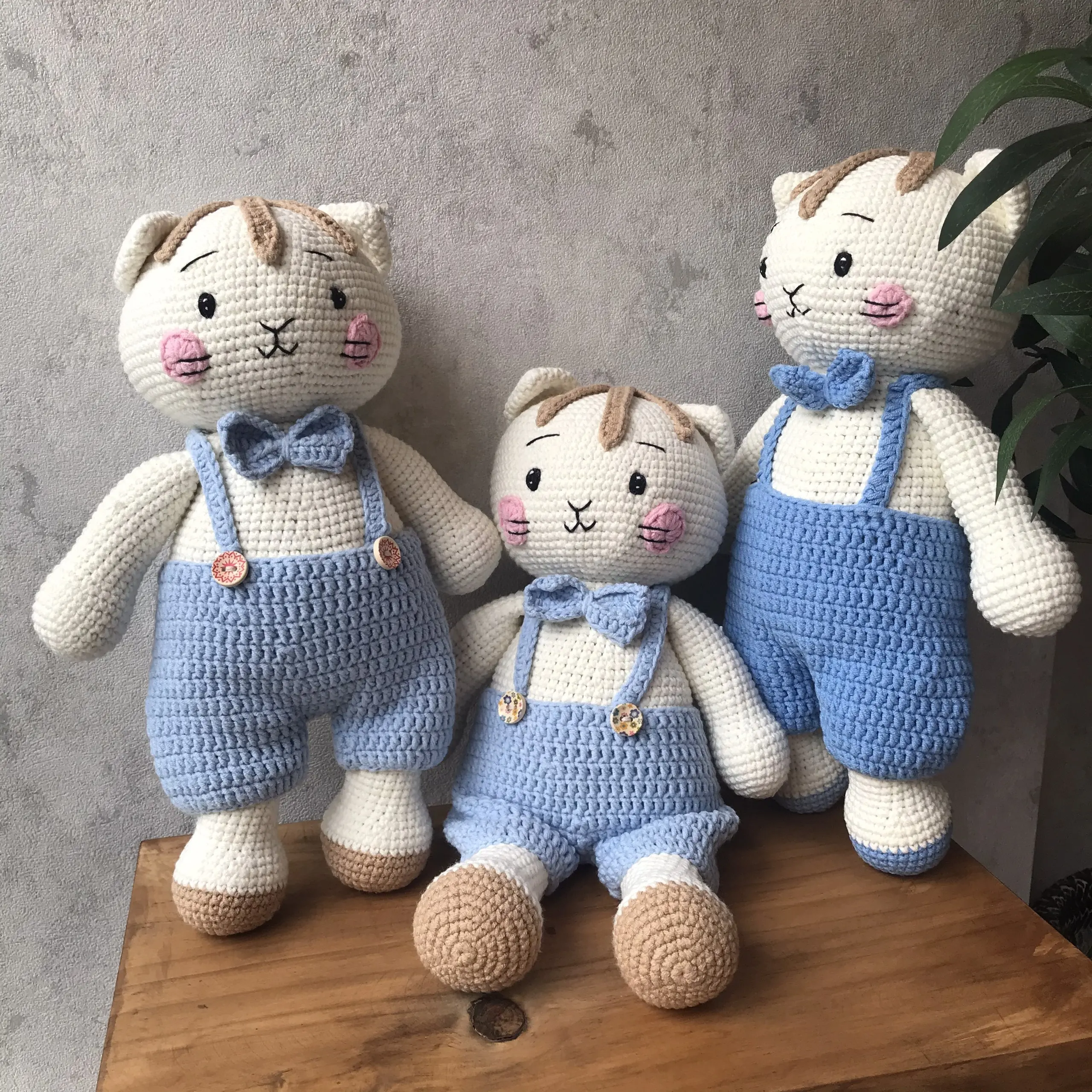 卸売手作りかぎ針編み人形赤ちゃんのおもちゃ赤ちゃんの部屋の装飾