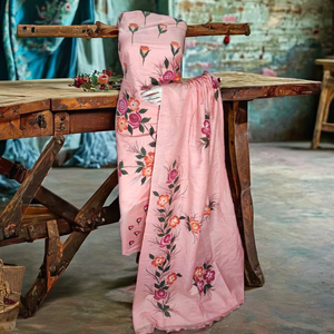 Châles en Pashmina de Soie Faits à la Main Jacquard Brodé et Teint Conceptions Personnalisées Prêt pour Personnalisation fabricant de l'Inde - Product Image 2