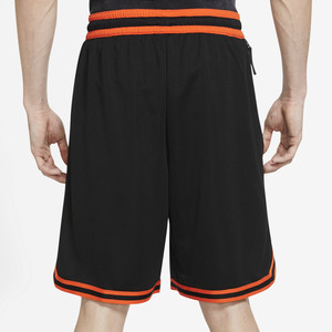 Pantalones cortos de baloncesto de verano personalizados de estilo callejero de secado rápido de poliéster para hombre, pantalones cortos transpirables de malla con logotipo personalizado negro con bolsillo - Product Image 5