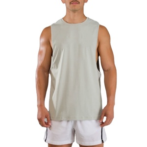 Camiseta sin mangas para hombre, talla grande, corte regular, cómoda, de secado rápido, superventas, fabricante al por mayor, jersey de gimnasio personalizado - Product Image 5