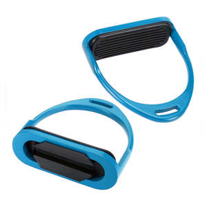 Équipement vétérinaire professionnel Étriers de cheval occidental Étriers de selle de cheval Selle occidentale en aluminium gravé pour l'équitation - Product Image 3