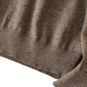 Women's Casual O-Neck <b>Long</b> Sleeve Solid Zipper Knit Sweater Soft <b>Warm</b> Pullover Ribbed Cuff Hem Regular Fit Winter Daily Wear Top - Product Image 6