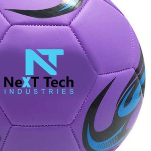 Ballon d'entraînement de football en matériau PU à des fins d'entraînement avec conception personnalisée et logo personnalisé par Next Tech Industries - Product Image 4