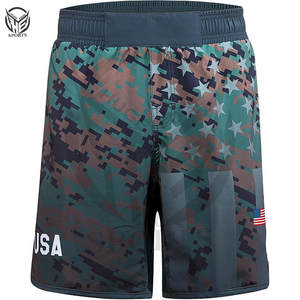 Nouveaux shorts de lutte pour hommes en matière super douce, avec sublimation personnalisée. - Product Image 5