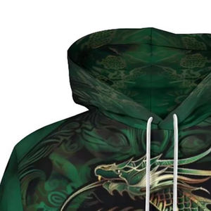 Sudadera con Capucha Unisex Personalizada con Estampado 3D por Sublimación, Tejido de Rizo, 100% Algodón, Transpirable, de Secado Rápido, con Logotipo Personalizado - Product Image 5