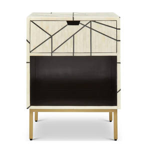 Consola de pasillo para sala de estar, mesa con incrustaciones de hueso, Incrustaciones de nácar, consola de mesa, pared de piedra travertino, mesa de consola de mármol - Product Image 6