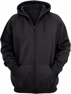 Top tendance hiver Style hommes pull à capuche 100% coton respirant séchage rapide nouveauté différentes tailles plaine teint - Product Image 2