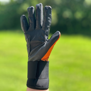 Guantes de Bateo de Cuero Vacuno de Alta Calidad, Transpirables, Protección para las Manos, Ligeros, Cierre de Velcro, Comodidad Premium, Ambidiestros - Product Image 6