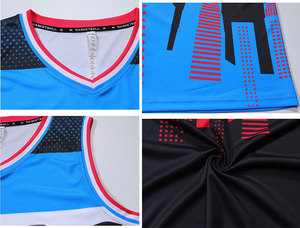 2024 hommes basket-ball Sport maillot et short ensemble imprimé grande taille uniforme avec poches Maillot panier basket-ball - Product Image 6