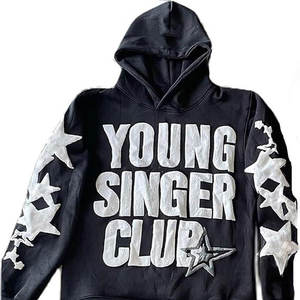 Custom Puff Printing logo 2 Piece <b>Hoodie</b> and Sweatpants Set <b>Men</b> Hoodies Cotton Set OEM Available Tracksuit - Product Image 6