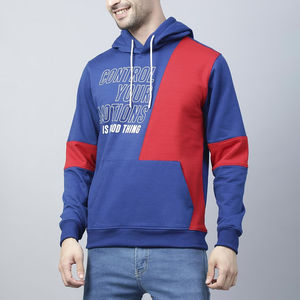 Nouvel arrivage Pull à capuche d'hiver pour hommes décontracté surdimensionné à manches longues thermique polaire entraînement solide à capuche coupe-vent respirant - Product Image 2