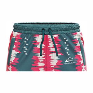 Fabricante de ropa Pantalones cortos deportivos informales de verano para hombre Forro estampado Pantalones cortos de gimnasio para correr al aire libre de secado rápido con bolsillos - Product Image 4