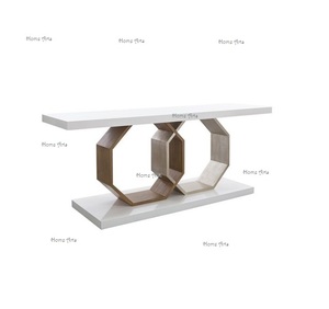 Design avantageux Table centrale de salon Table d'appoint en métal et en marbre de la plus grande qualité du meilleur exportateur en Inde - Product Image 5
