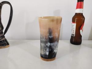 Verre à boire viking en corne de buffle fait à la main, style médiéval - Product Image 3