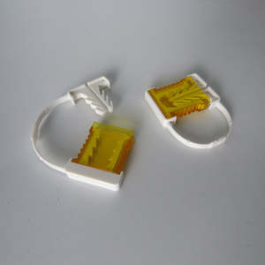 Sceau de sécurité en plastique jetable de haute qualité, longueur 100 mm, marque Folin, modèle PEC0, certifié ISO9001 pour la logistique en gros - Product Image 1