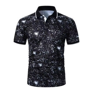 Camiseta Polo Extra Grande para Hombre con Logotipo Personalizado 2025, Camiseta con Logotipo Sublimado que Absorbe la Humedad - Product Image 1
