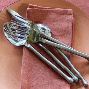 Ensemble de couverts fini miroir en acier classique ensemble de couverts pour hôtel Restaurant mariage et ustensiles de cuisine ensemble de couverts - Product Image 6