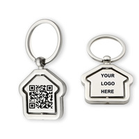 Individueller QR-Code Schlüsselanhänger Lieblingslied QR-Scan Schlüsselring Spotify Musik Schlüsselanhänger