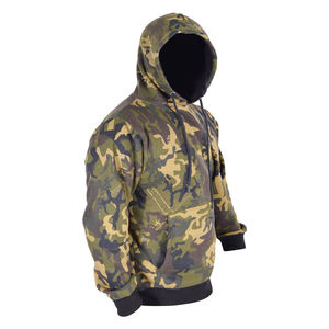 Top Quality Adult <b>Men's</b> Camo <b>Hoodies</b> Street Wear Pullover <b>Sherpa</b> Fleece Sweatshirt 330 Gsm Winter <b>Hoodies</b> With Pocket - Product Image 3