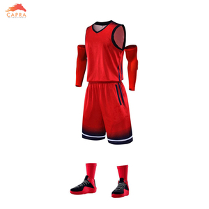 ชุดบาสเก็ตบอลแบบพลัสไซส์ ระบายอากาศได้ดี พิมพ์ลายแบบซับลิเมชั่นเต็มตัว ใส่ได้สองด้าน เหมาะสำหรับฤดูร้อน สามารถปรับแต่งได้ - Product Image 2