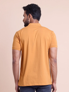 T-shirt à col mandarin à manches courtes 100% coton pour hommes à la mode Vêtements décontractés confortables pour les tenues de tous les jours et le bureau - Product Image 2