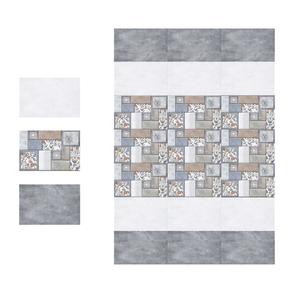 Nouvelle texture 3d bloc design gris couleur carreaux muraux en céramique 30x45cm - Product Image 2
