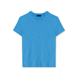 T-shirts courts pour femmes de haute qualité, respectueux de la peau, T-shirts de marque personnalisée, T-shirt court uni OEM ODM pour fille - Product Image 6