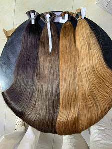 ผมเวียดนามแท้แบบหนาพิเศษ สำหรับต่อผม ราคาโรงงาน ตั้งแต่ 18 นิ้ว ถึง 22 นิ้ว สีน้ำตาลเข้มและสีน้ำตาลอ่อน - Product Image 4