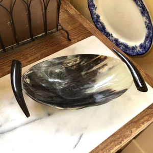 Último estilo para el hogar Vajilla Tazón de cena Tazón de cuerno de búfalo natural Fabricante y exportador Precio al por mayor de calidad superior - Product Image 1