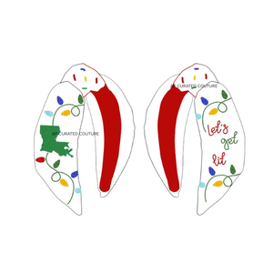 Venta caliente nueva moda hecha a mano con cuentas diademas con letras anudadas Luz Decoración accesorio tendencias - Product Image 1