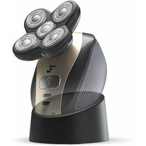 Mini Afeitadora Eléctrica con Estuche de Viaje y Base de Carga, Afeitadora Facial con Cinco Cuchillas con Tecnología de Doble Cuchilla para un Afeitado Suave - Product Image 1