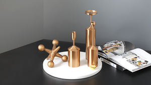 Candelabro de Metal de aluminio, decoración de iluminación para Hotel y restaurante, a la moda, precio al por mayor - Product Image 4